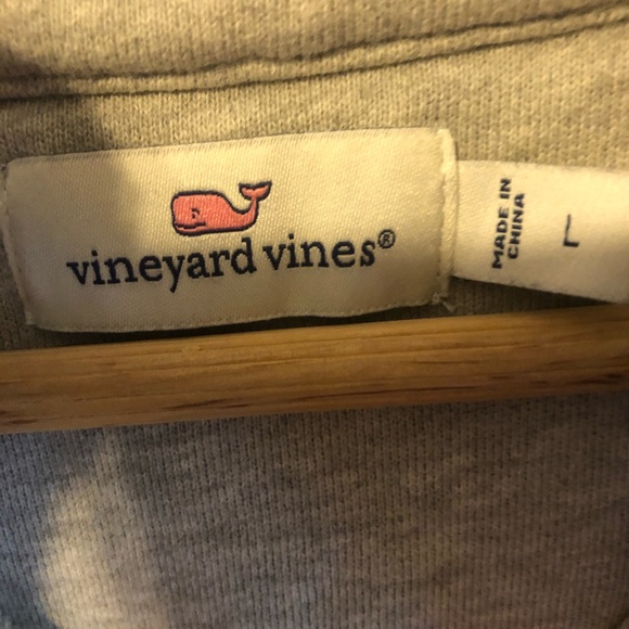 Vineyard Vines Gray Pullover Size Large - Picture 3 of 7